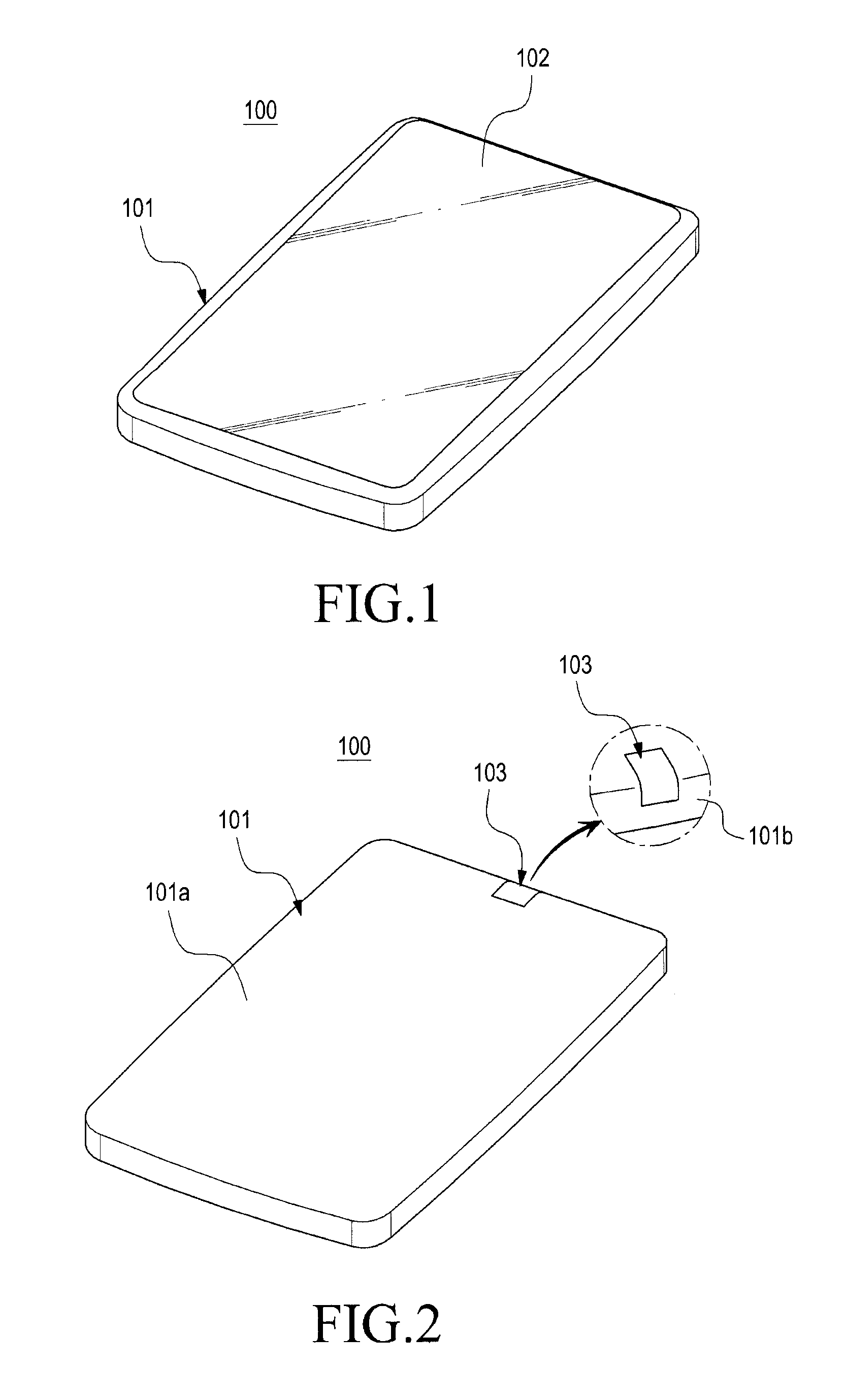 Portable terminal with optical touch pad and method for controlling data in the same