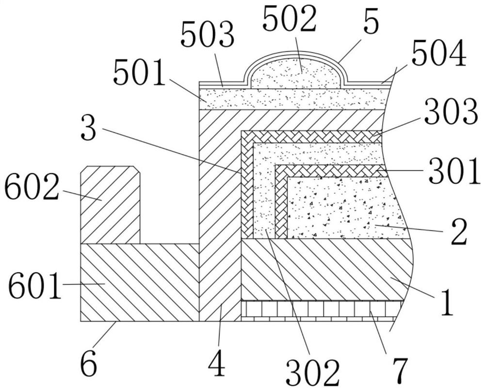 A non-slip and wear-resistant split pvc floor