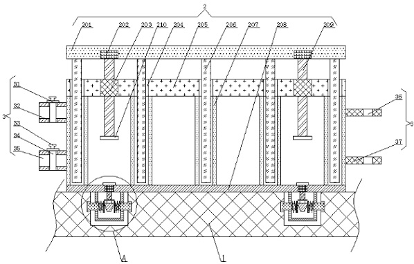 Safety fence for high-altitude operation in building construction
