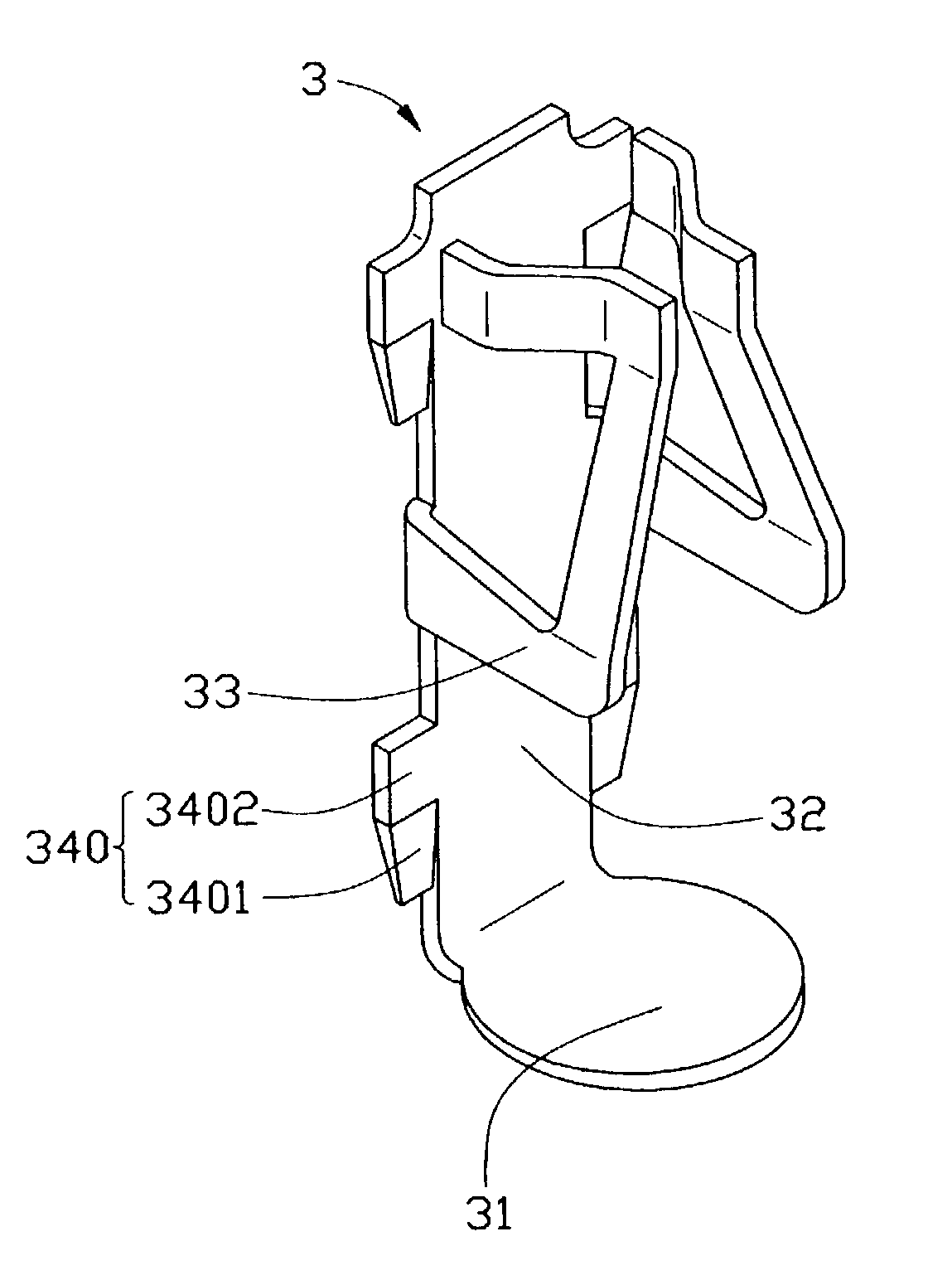 Electrical connector with accurately secured contacts