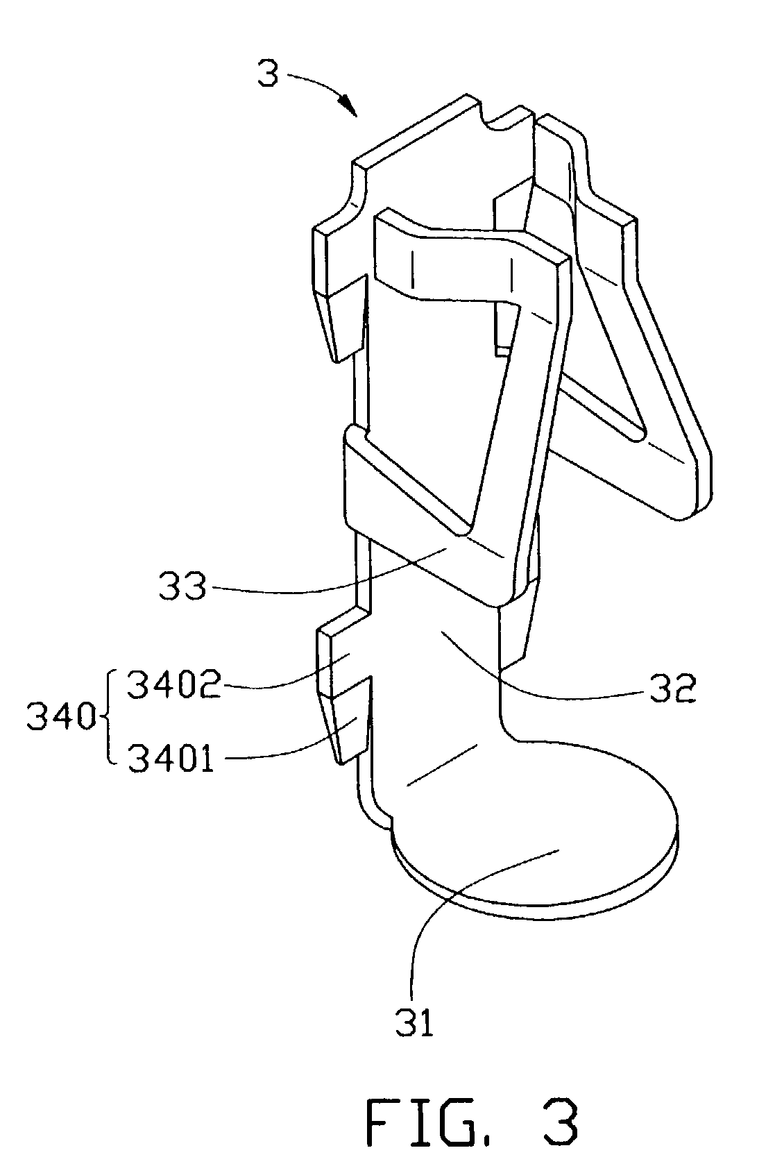 Electrical connector with accurately secured contacts