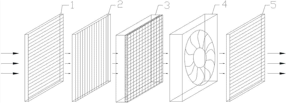 Efficient PM2.5 purification electric membrane air cleaner with hopower interaction effect