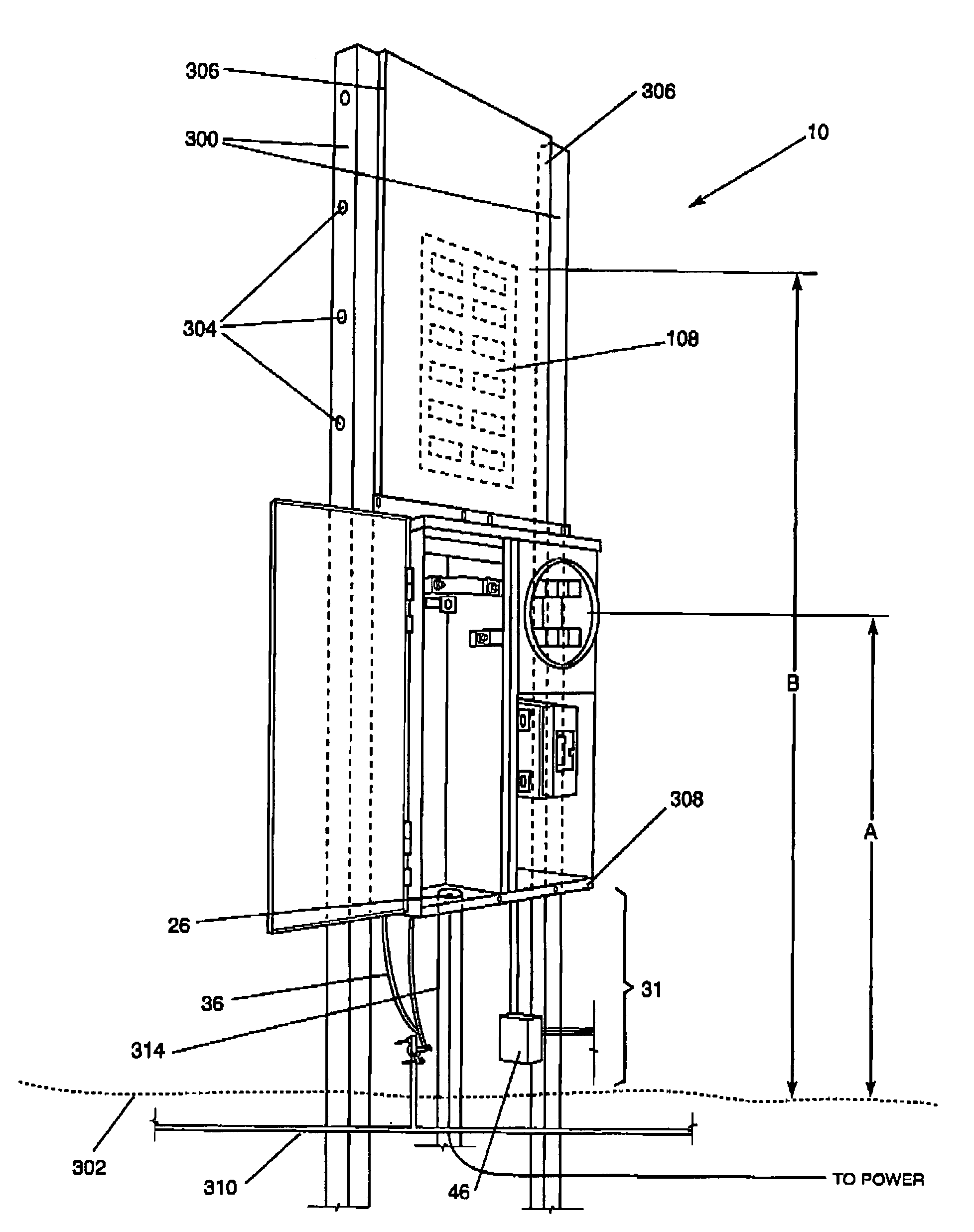 Combination service entrance apparatus for temporary and permanent use