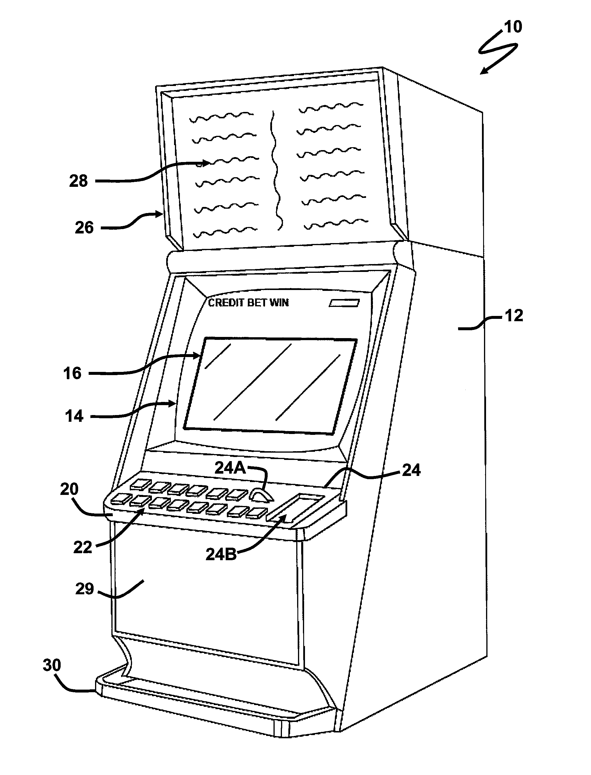 Multiple pay combination gaming apparatus
