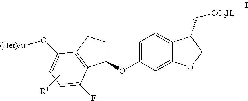 Indanyloxydihydrobenzofuranylacetic acids