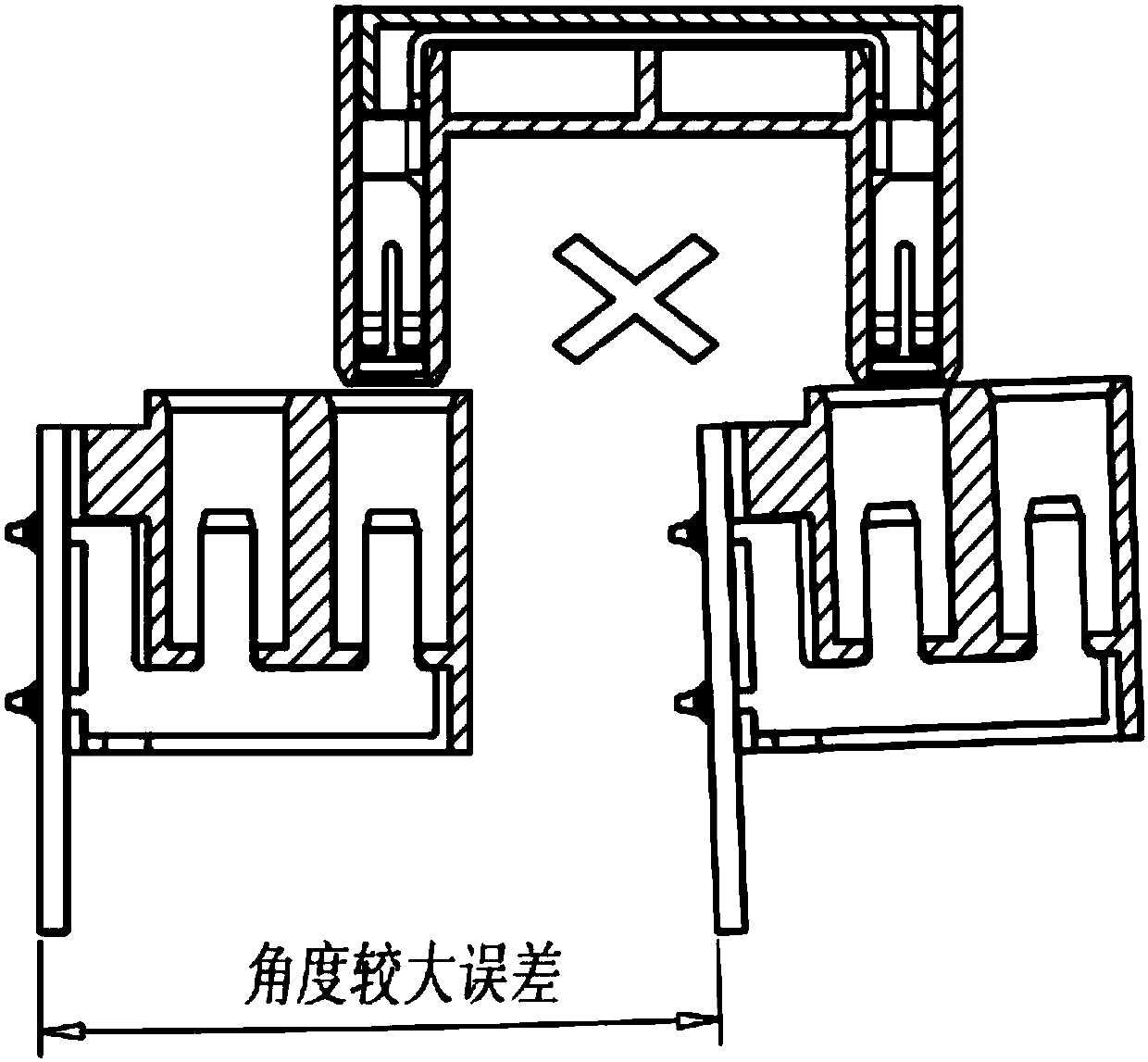 Adaptive serial plug electrical connector