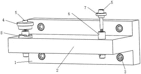 A combined fixture and clamping method for cnc machining inclined holes