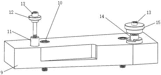 A combined fixture and clamping method for cnc machining inclined holes