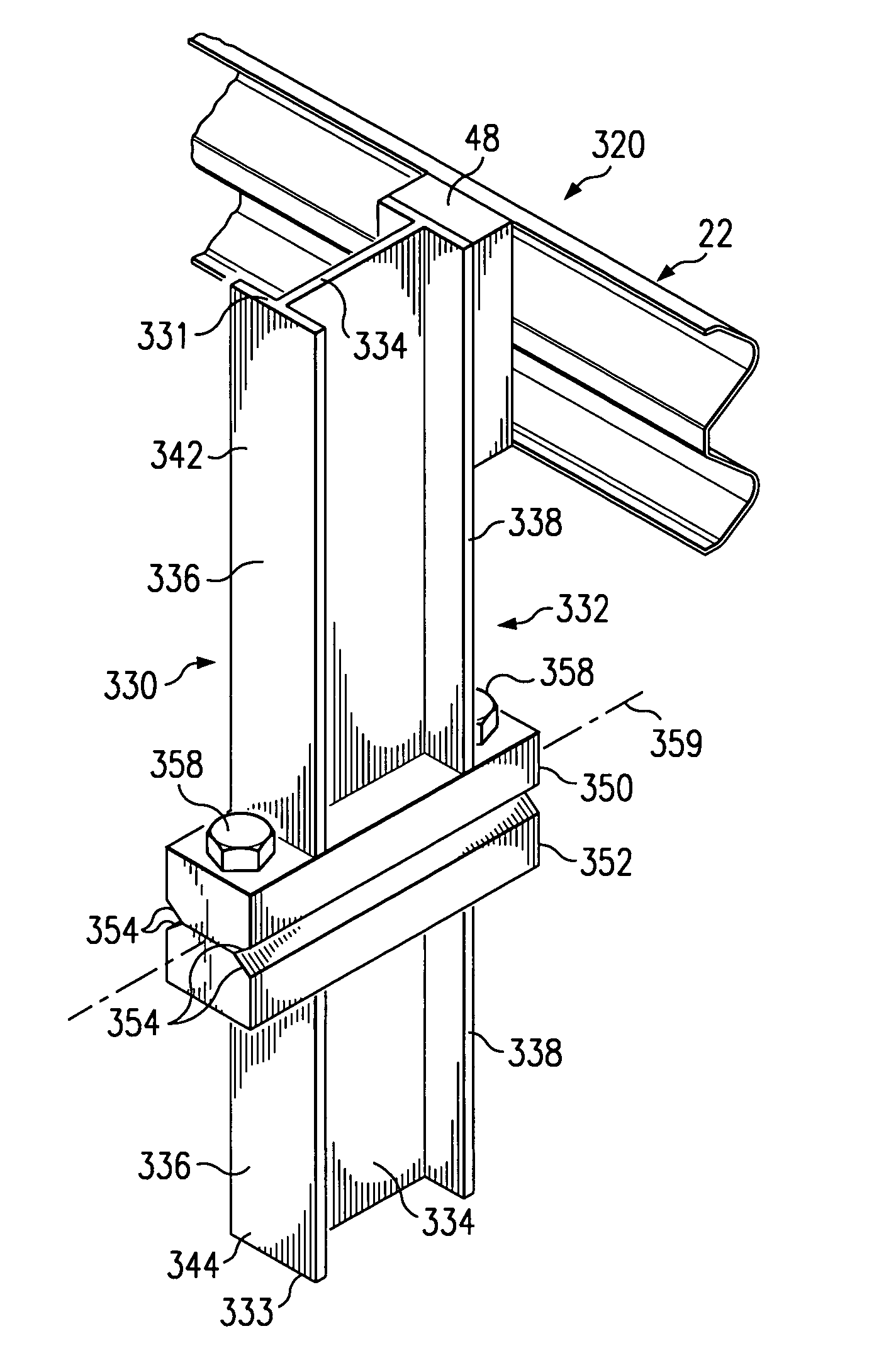 Breakaway support post for highway guardrail end treatments