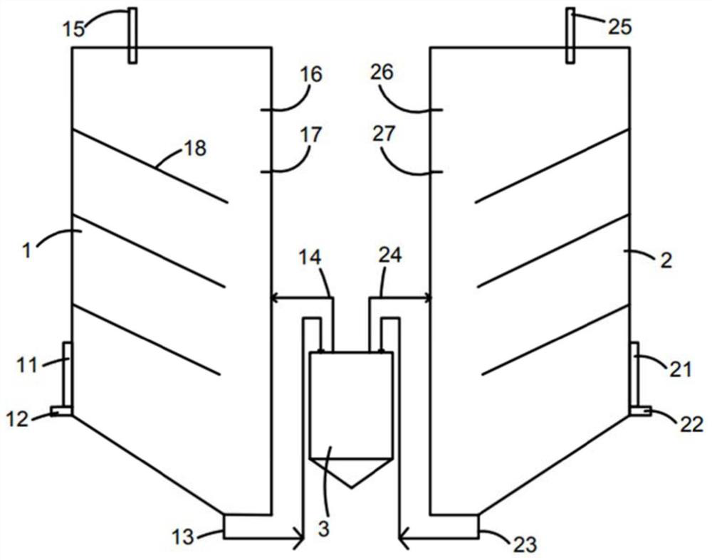 A water restoration device with the function of separating algae and water