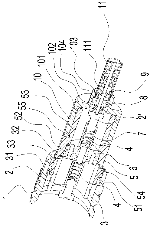 High-temperature-resistant floating welding type radio-frequency coaxial cable connector