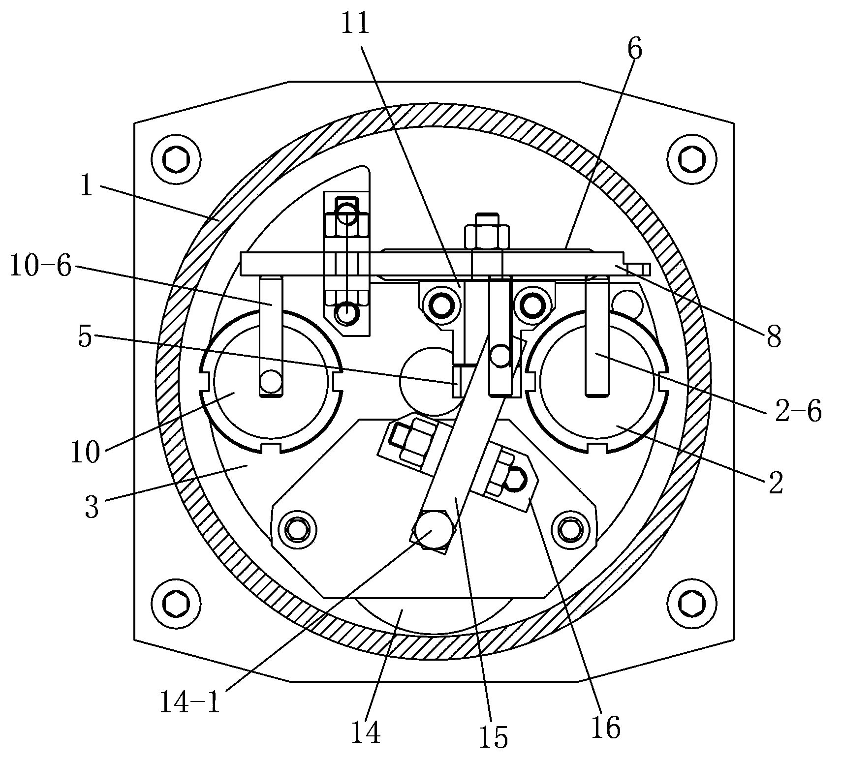 Pilot-operated type solenoid valve for gas well wellhead and valve plug lifting mechanism