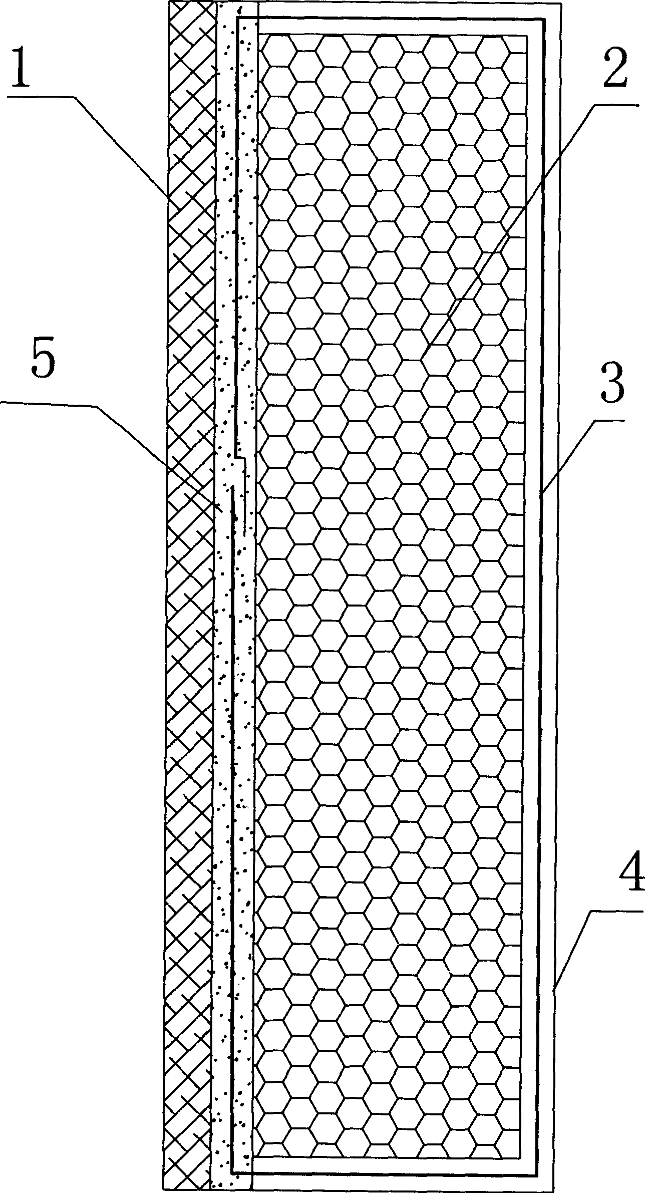 Composite insulating brick, and process technique