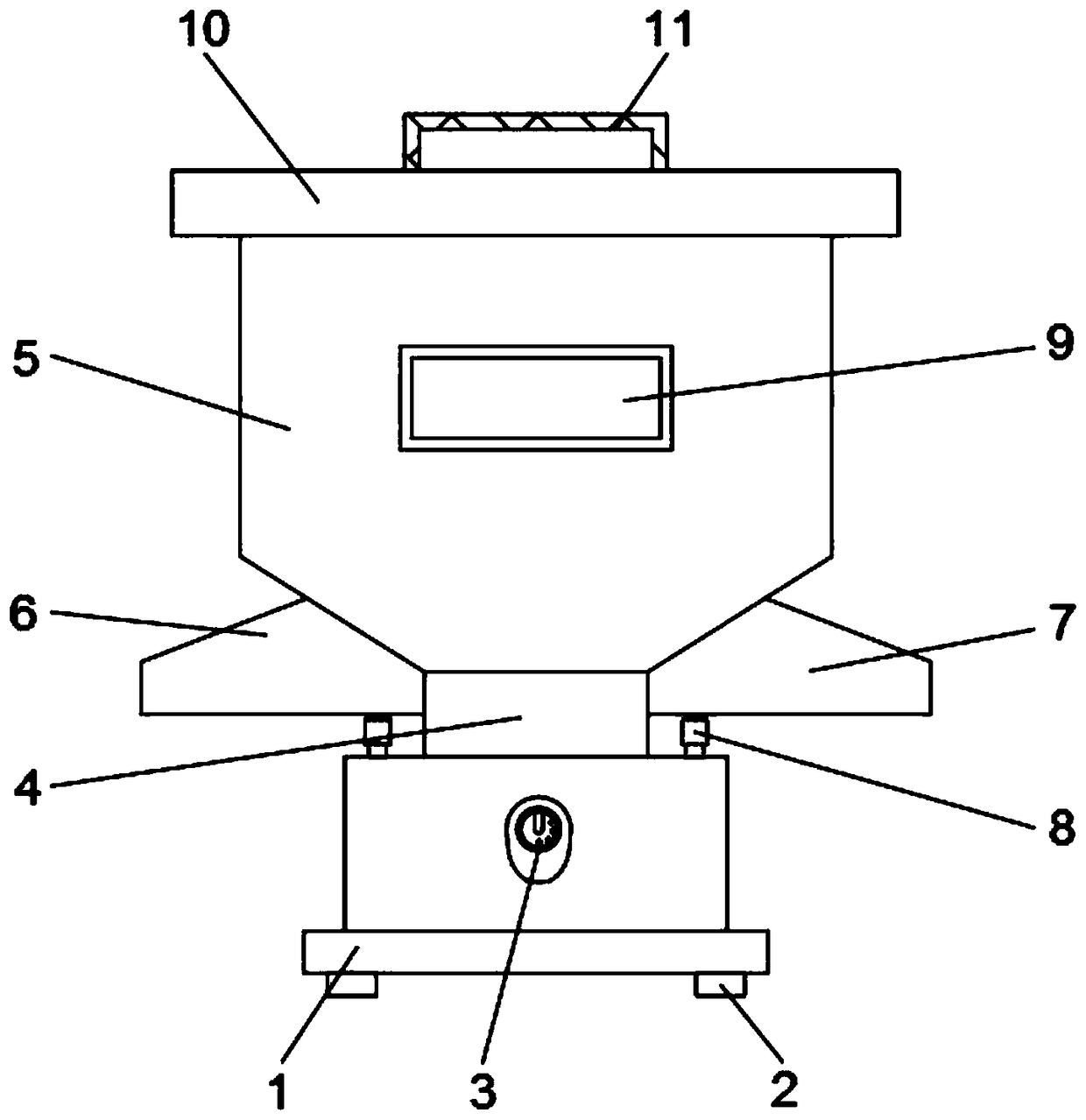 Isolating, screening and detecting device for medical microbes