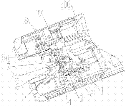 Thread trimming mechanism of sewing machine