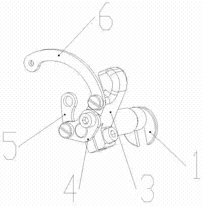 Thread trimming mechanism of sewing machine