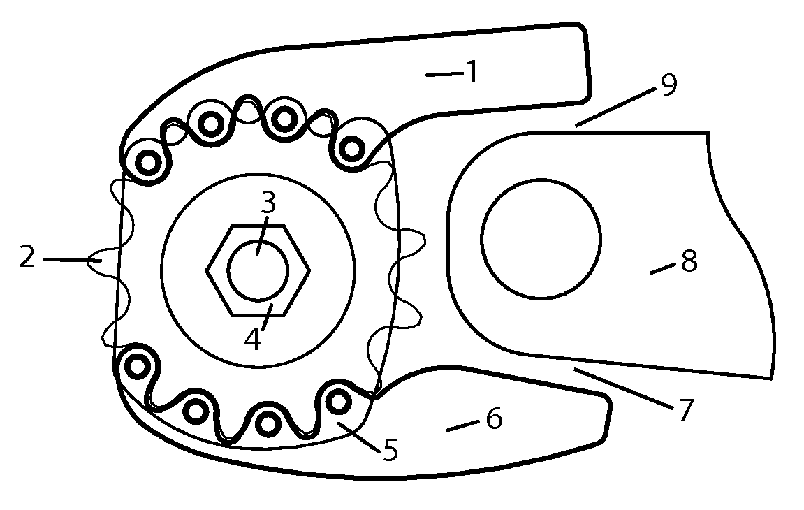Counter Sprocket Installation And Removal Tool