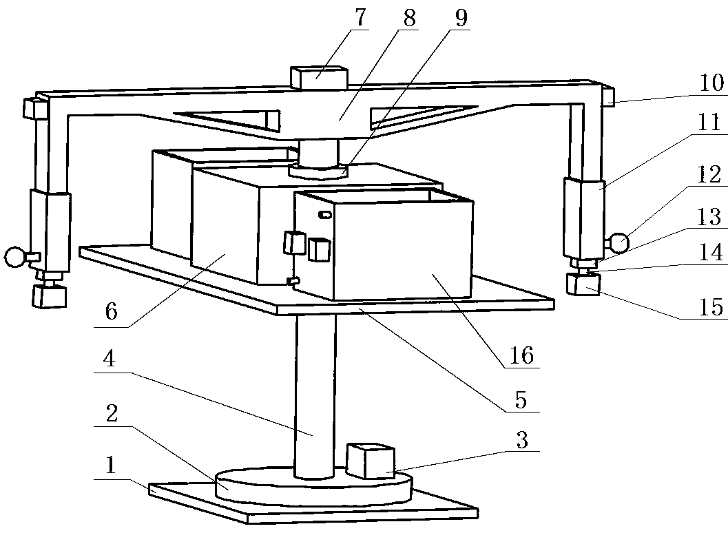 Device and method for intelligent sweeping underwater mines by utilizing unmanned boat