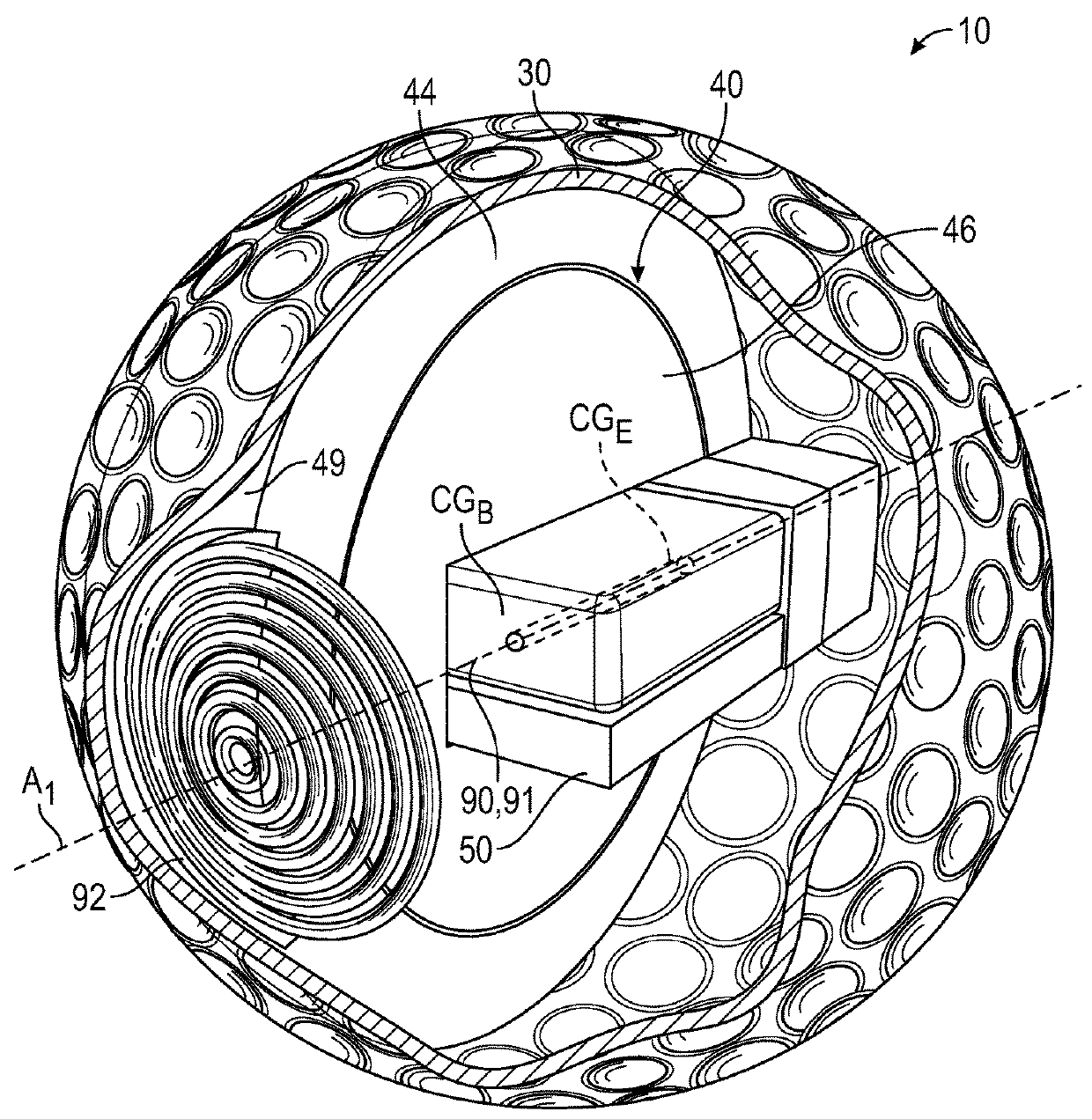 Sports Ball With Sensors And Transmitter