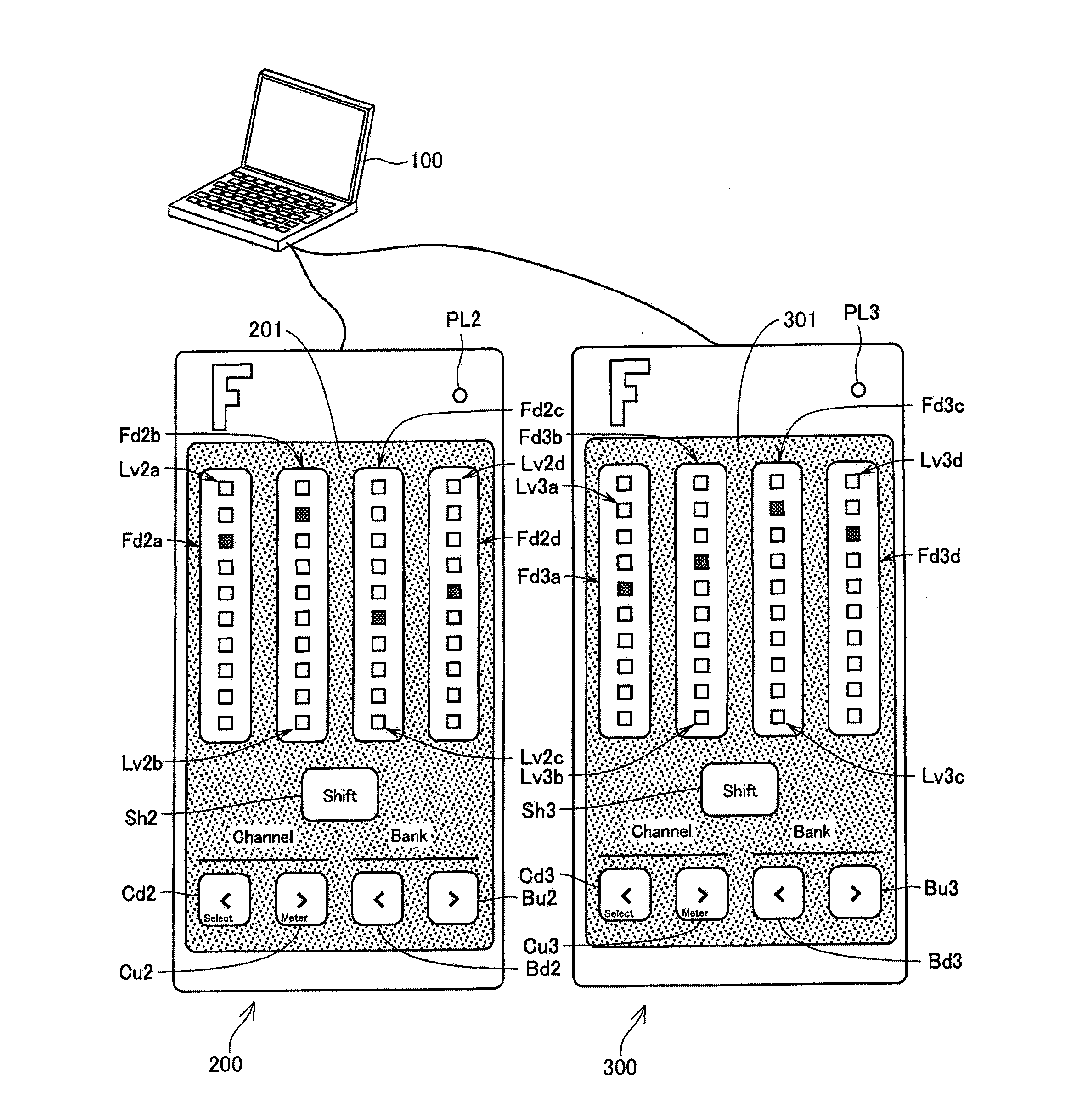 Touch sensor, and controller provided with the touch sensor