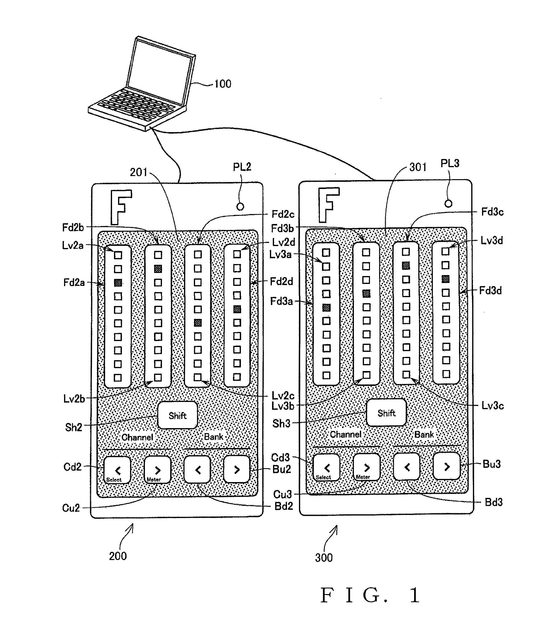 Touch sensor, and controller provided with the touch sensor