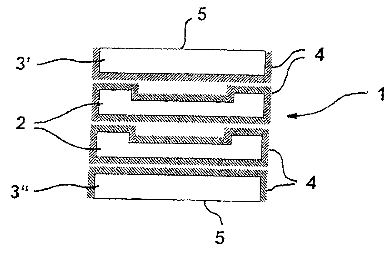 Method for bonding work pieces made of stainless steel, nickel or nickel alloys, using a bonding layer consisting of nickel-phosphorous, method for producing a micro-structured component using such method; micro-structured component obtained by such method