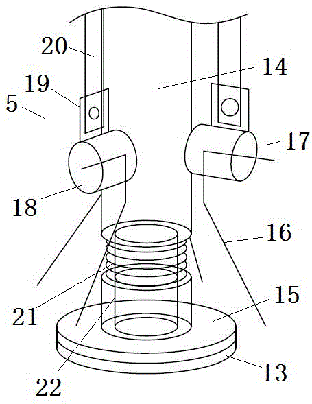 Rim-spoke welding device and using method thereof