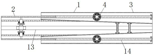 Working method of door control spring