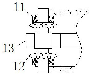 Working method of door control spring