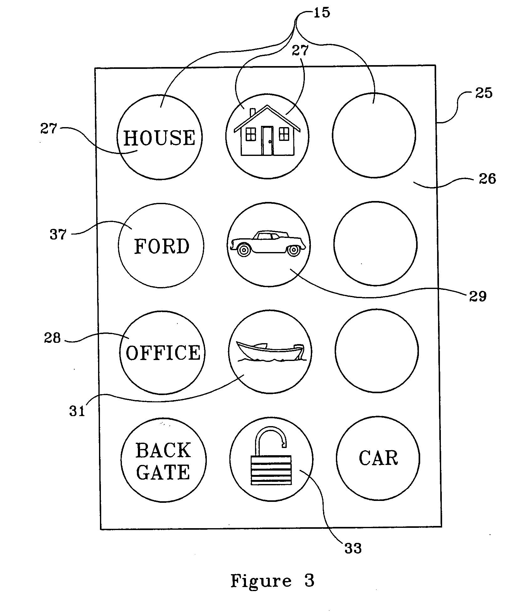 Labeled key tags