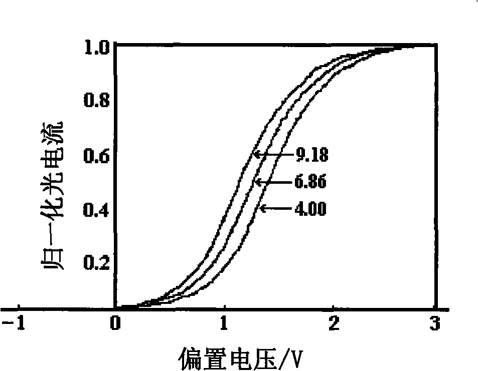 Arrayed optical address electric potential sensor chip and its manufacture method