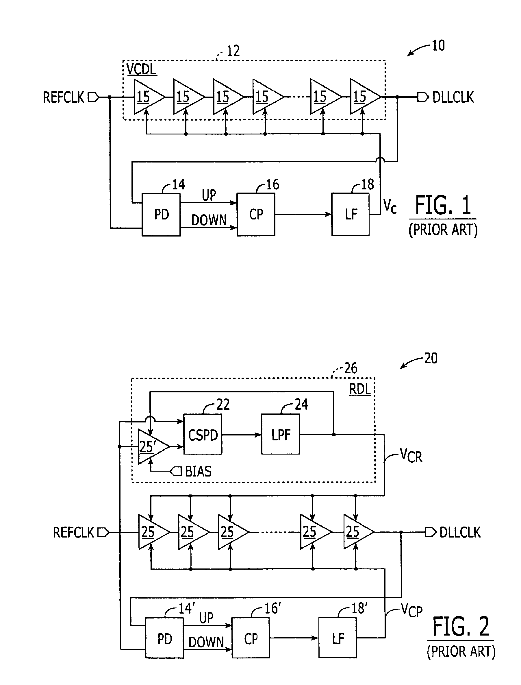 Delay-locked loop (DLL) integrated circuits having high bandwidth and reliable locking characteristics