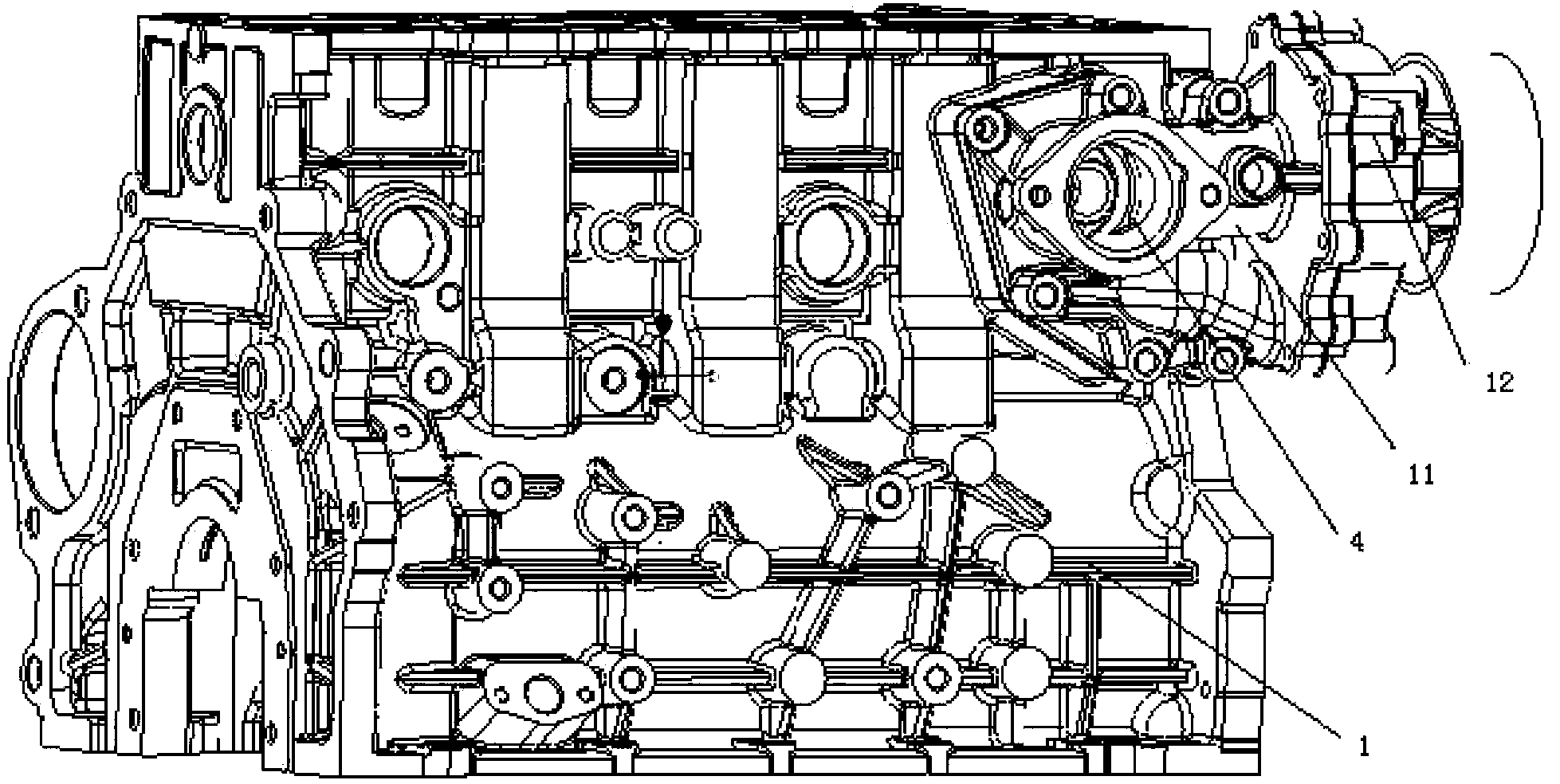 Cooling system of diesel engine