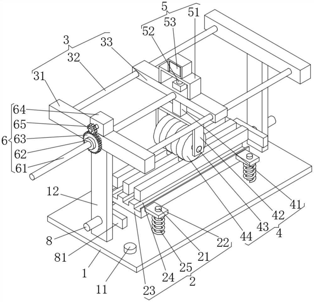 Pre-pressing device based on chip packaging