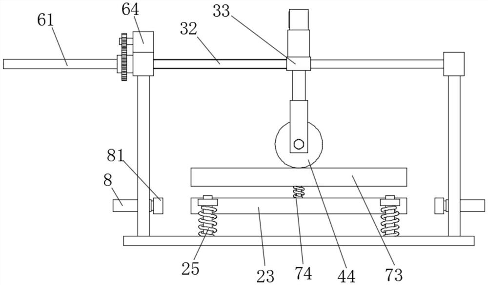 Pre-pressing device based on chip packaging