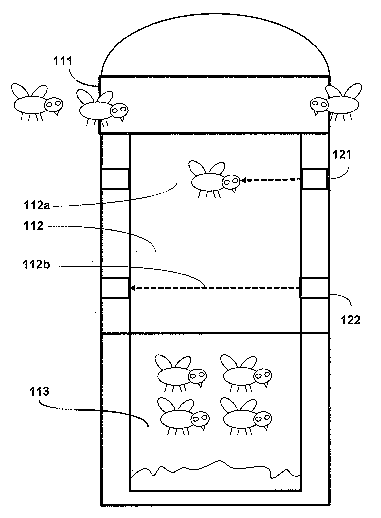 Multi-checkpoint type clustered animal counting device