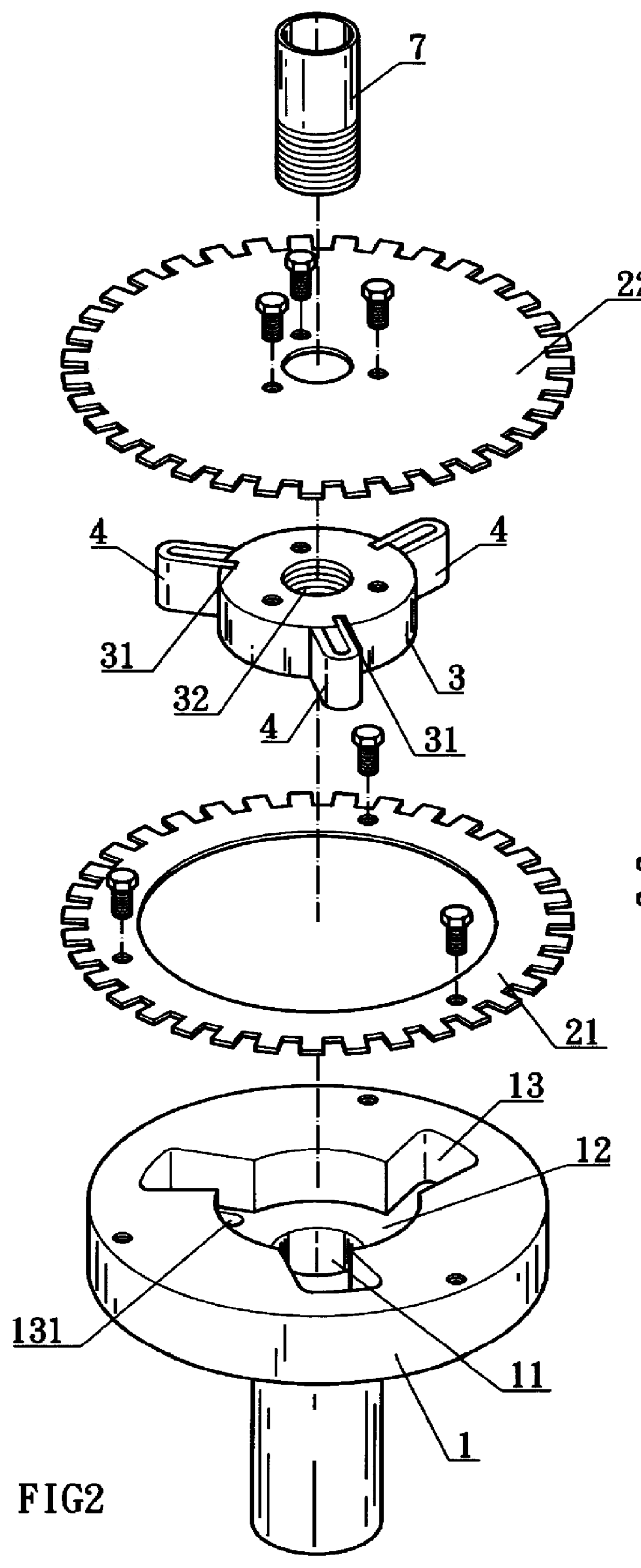 Detecting device capable of measuring speed and torque simultaneously