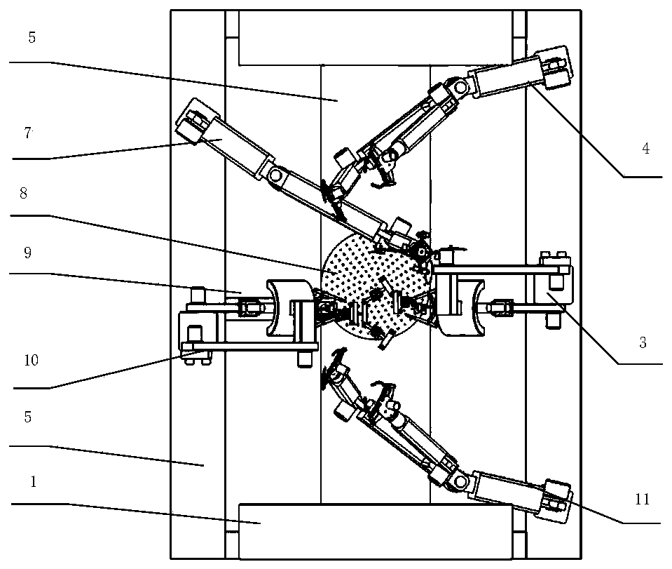 An auxiliary robot for total knee replacement surgery