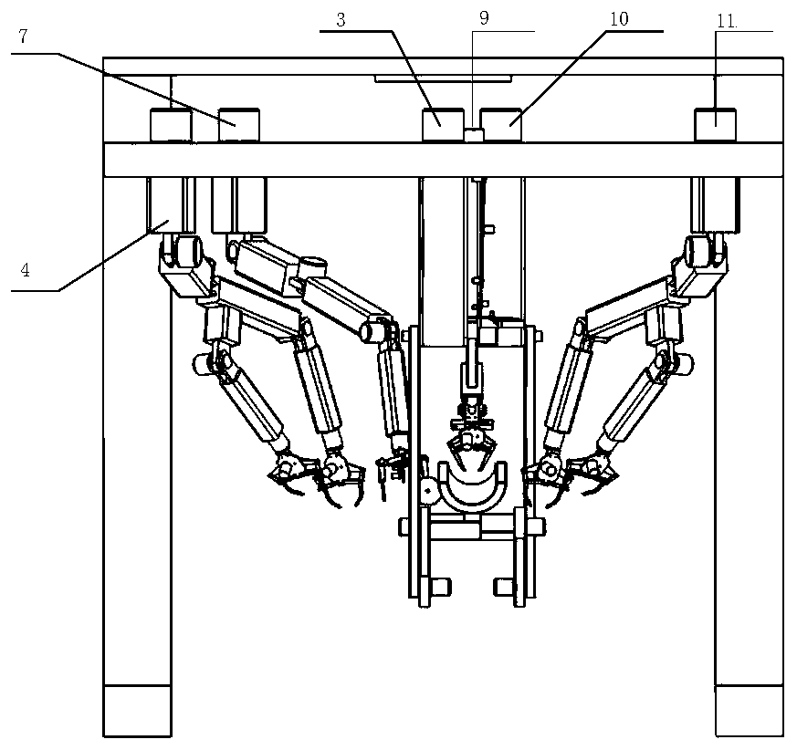 An auxiliary robot for total knee replacement surgery