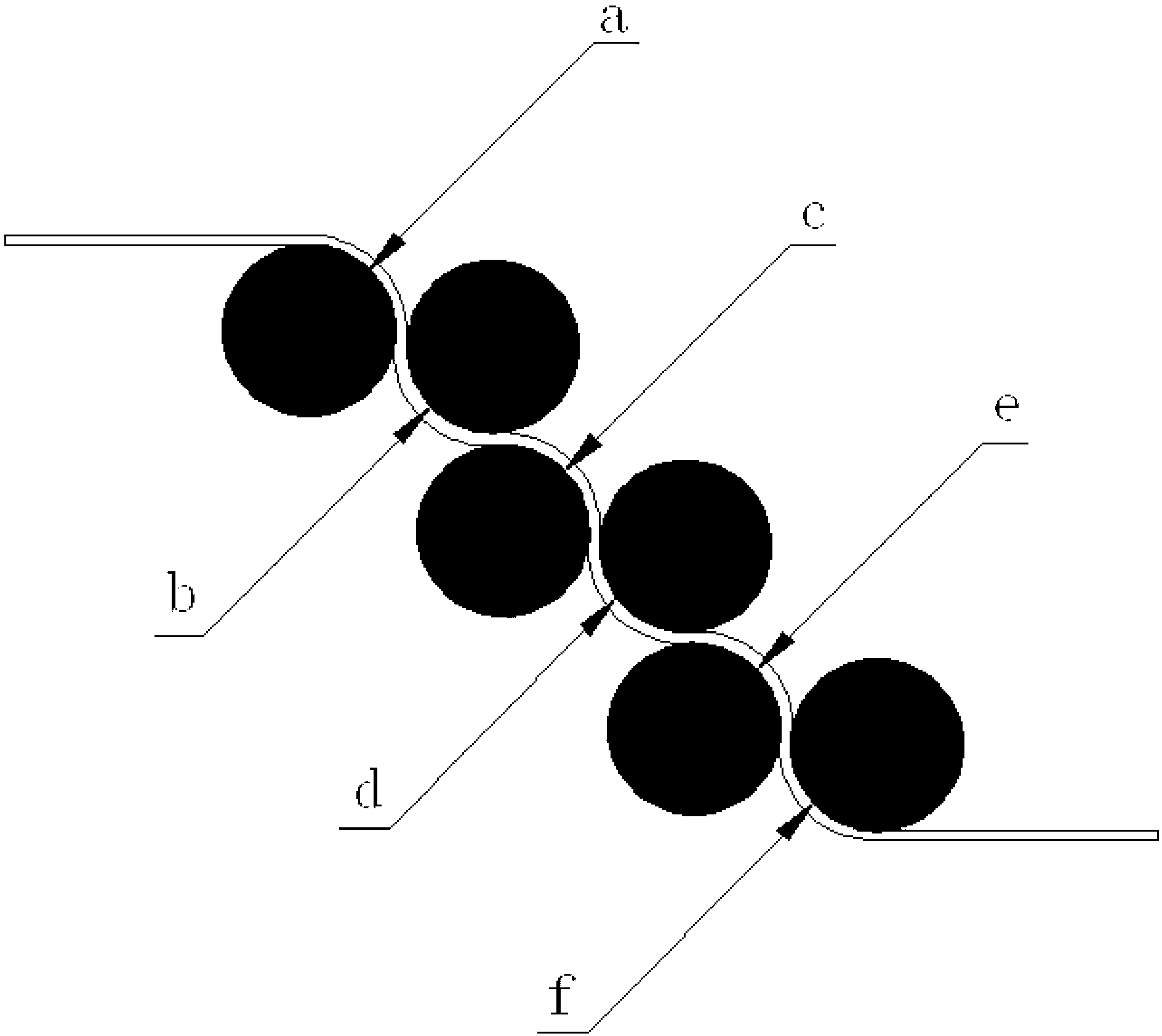 Lithium battery diaphragm stretching forming device and method as well as lithium battery diaphragm