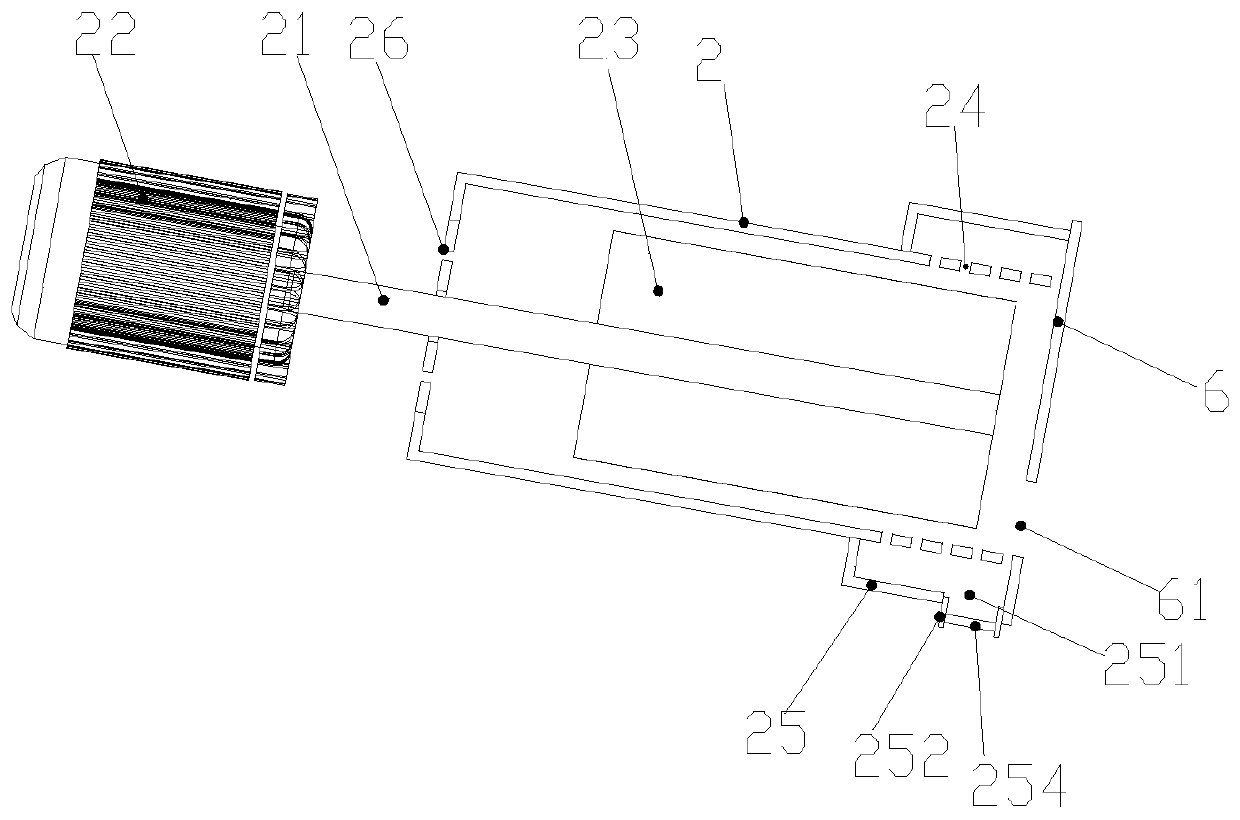 Full-automatic continuous automatic feeding and discharging tea leaf stir-frying machine and using method thereof