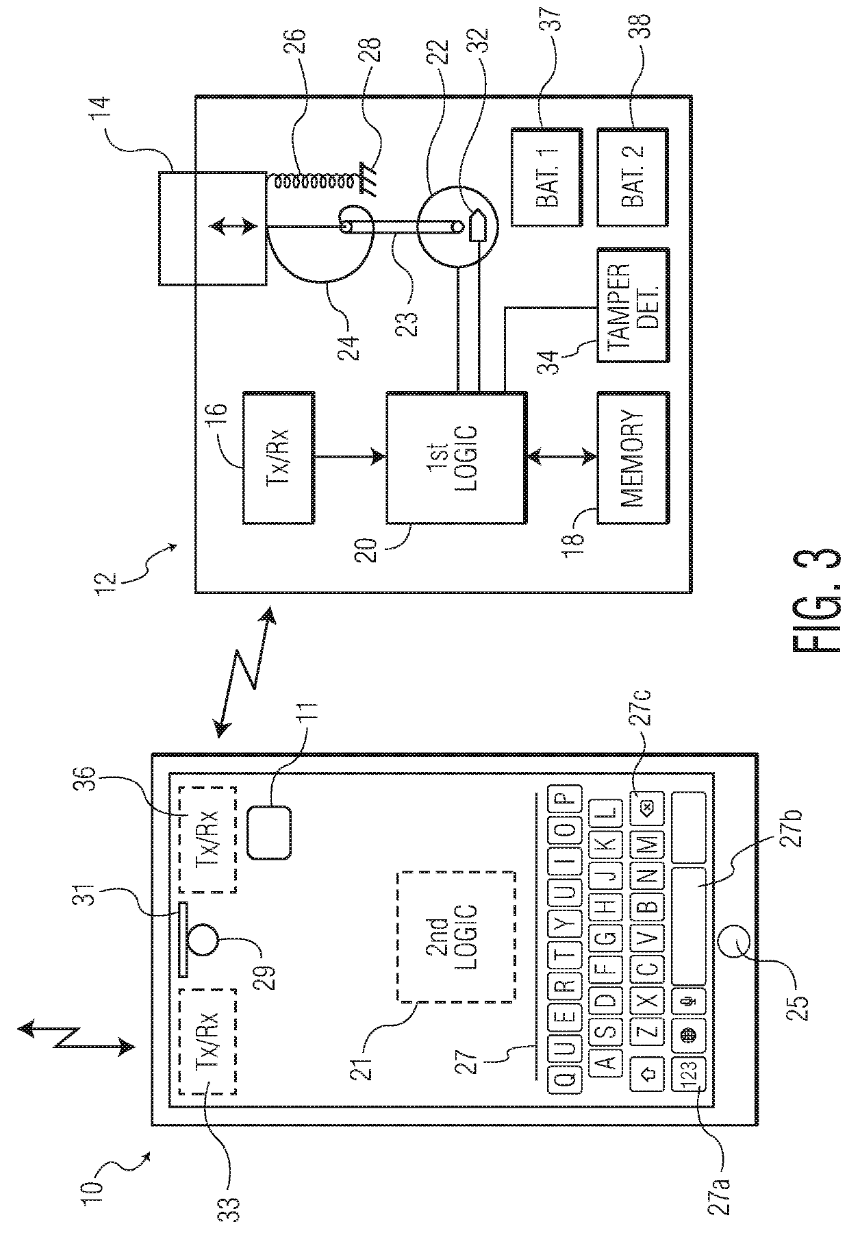 Remote control weapon lock