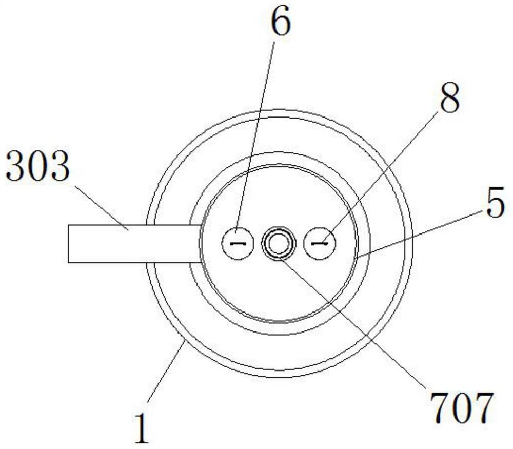 Automatic feeding device for backing material processing