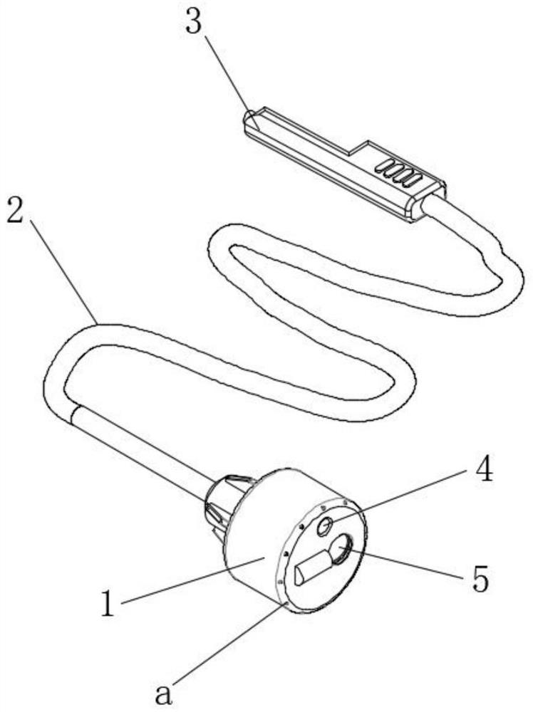 Built-in examination and diagnosis device for anorectal department