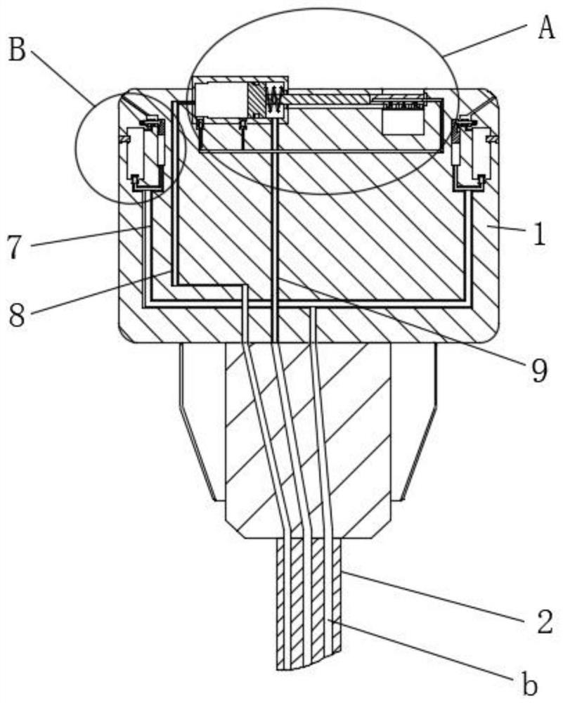 Built-in examination and diagnosis device for anorectal department