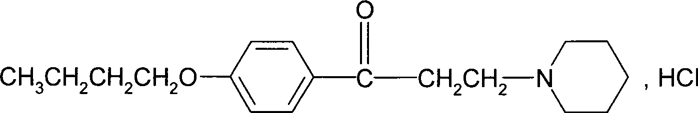 Novel method for synthesizing dyclonine hydrochloride