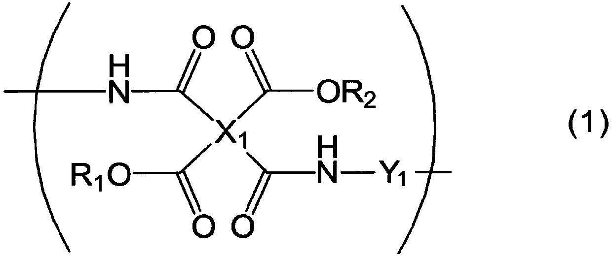 Polyimide precursor composition, polyimide production method, polyimide, polyimide film, and substrate