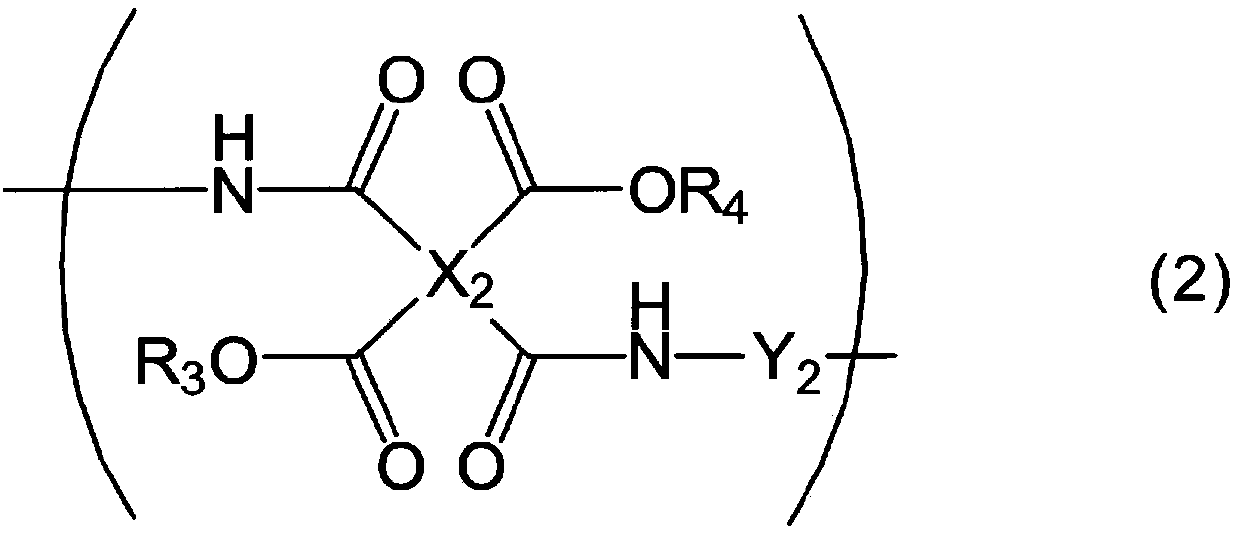 Polyimide precursor composition, polyimide production method, polyimide, polyimide film, and substrate