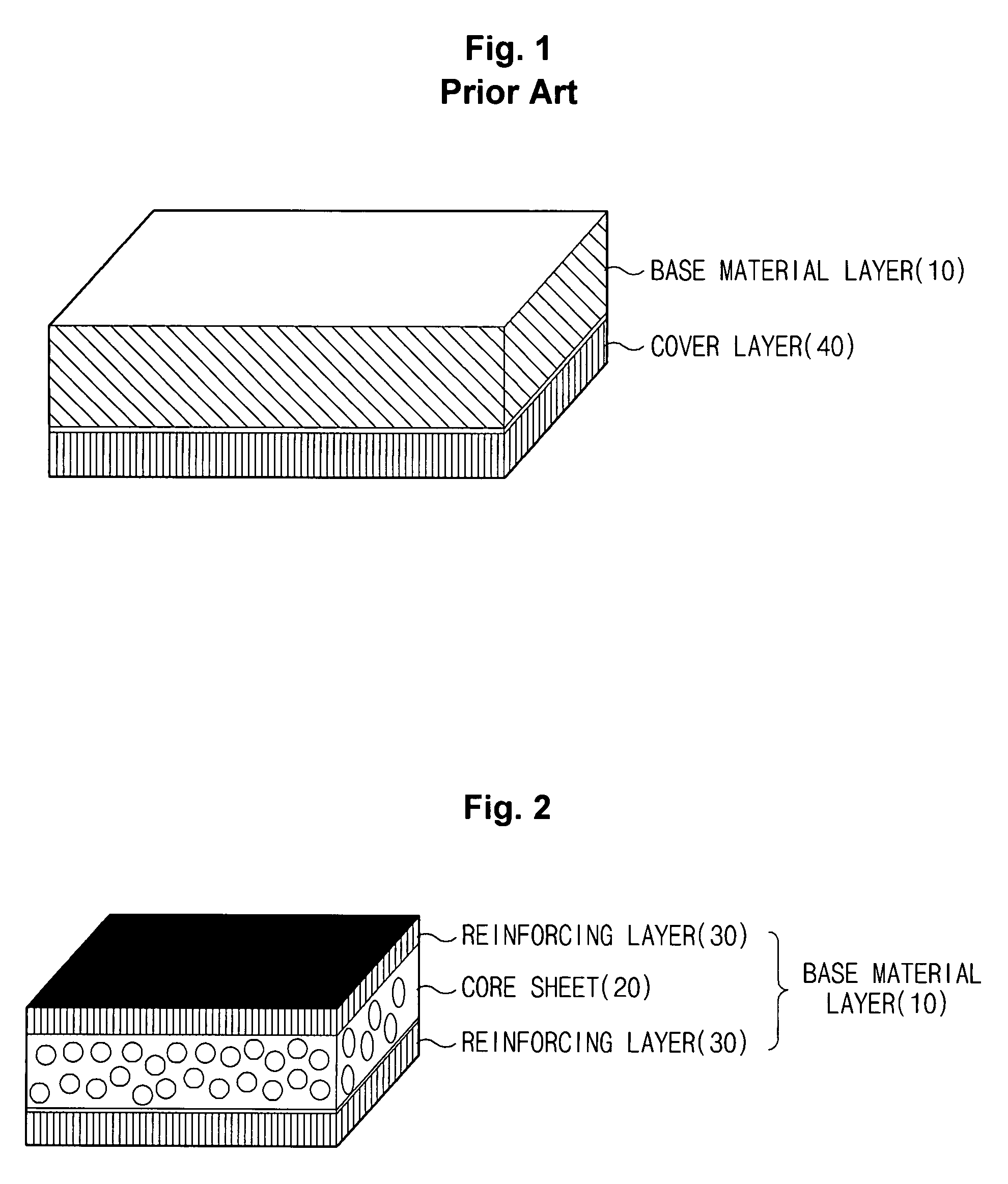 Base material for vehicle headliner