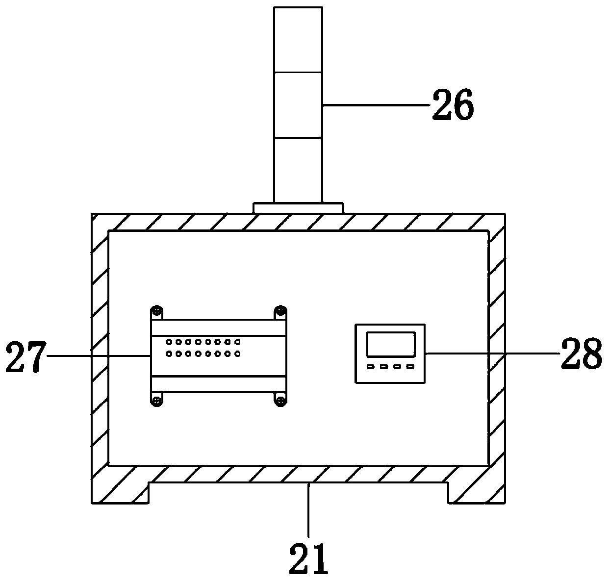 Water quality monitoring equipment applied to sewage treatment